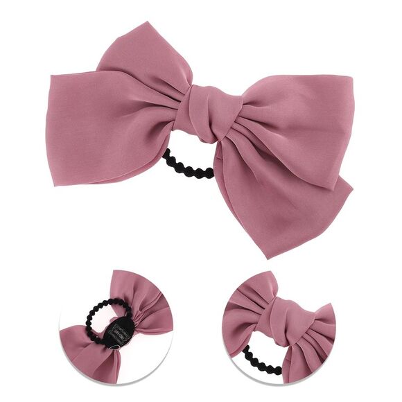 Bowknot Hair Rope Hair Ties Pink - Picture 3 of 3